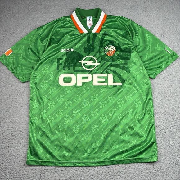 adidas Other - Vintage 1994 Ireland Home Soccer Jersey Men's Large Adidas Football Shirt Green